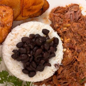 Ropa Vieja Con Acompanante